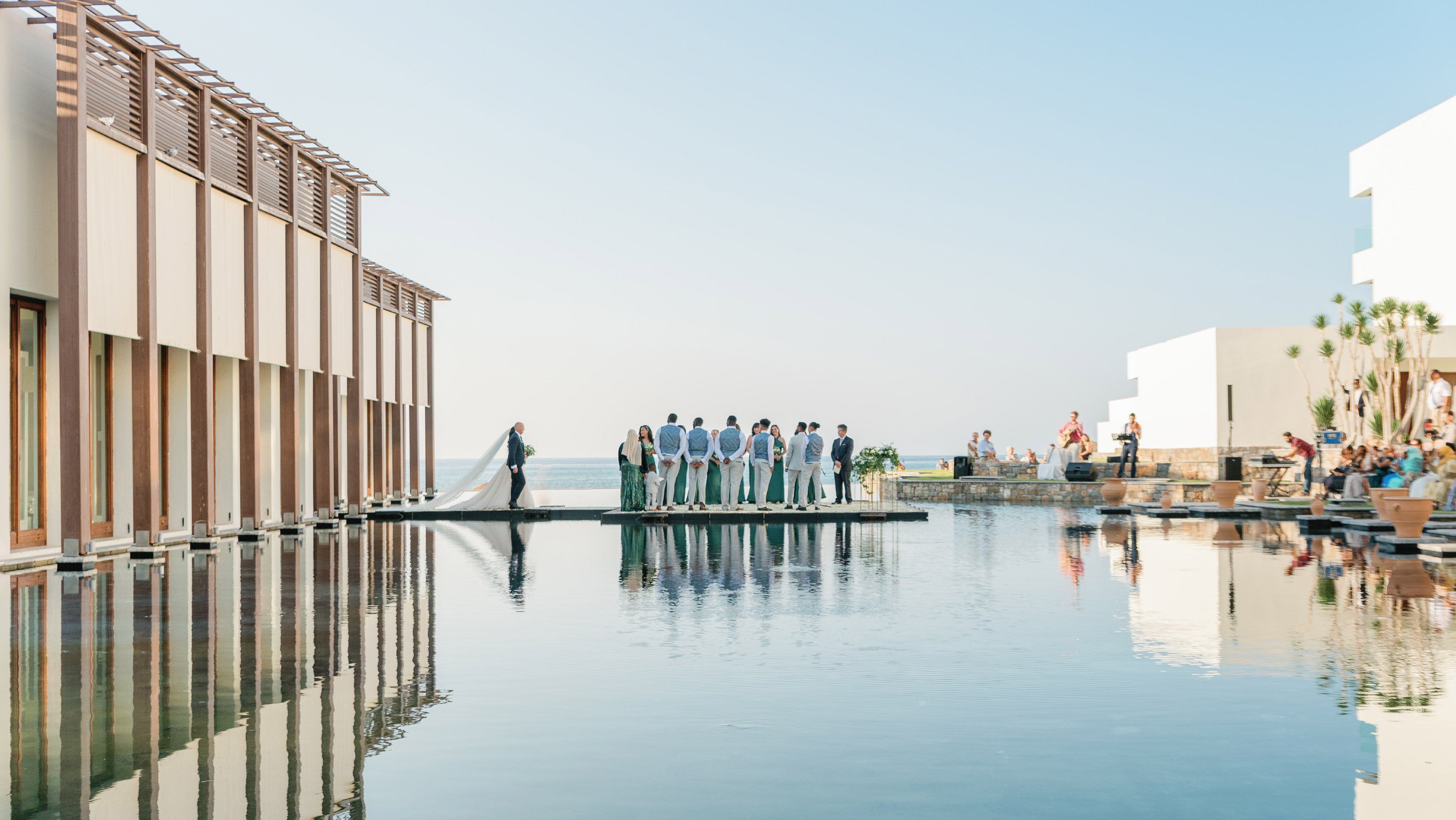 Weddings in Crete Amirandes Luxury Hotel